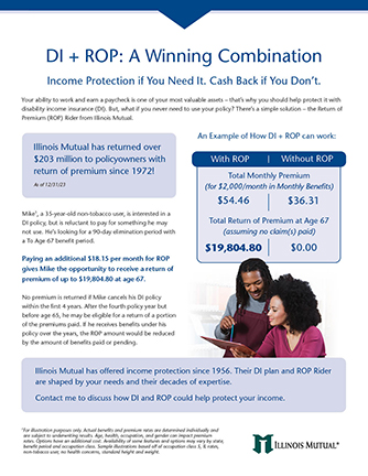 DI + ROP: A Winning Combination